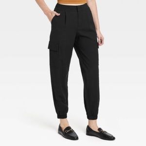 A New Day High-Rise Ankle Jogger Pants - Black
